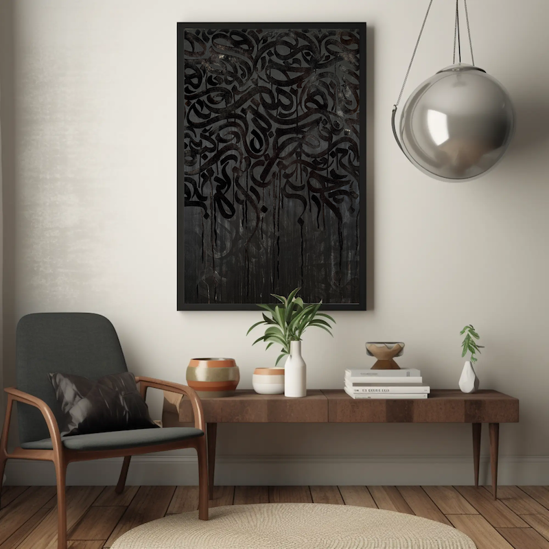 The Trauma Painting by Nesa Farid