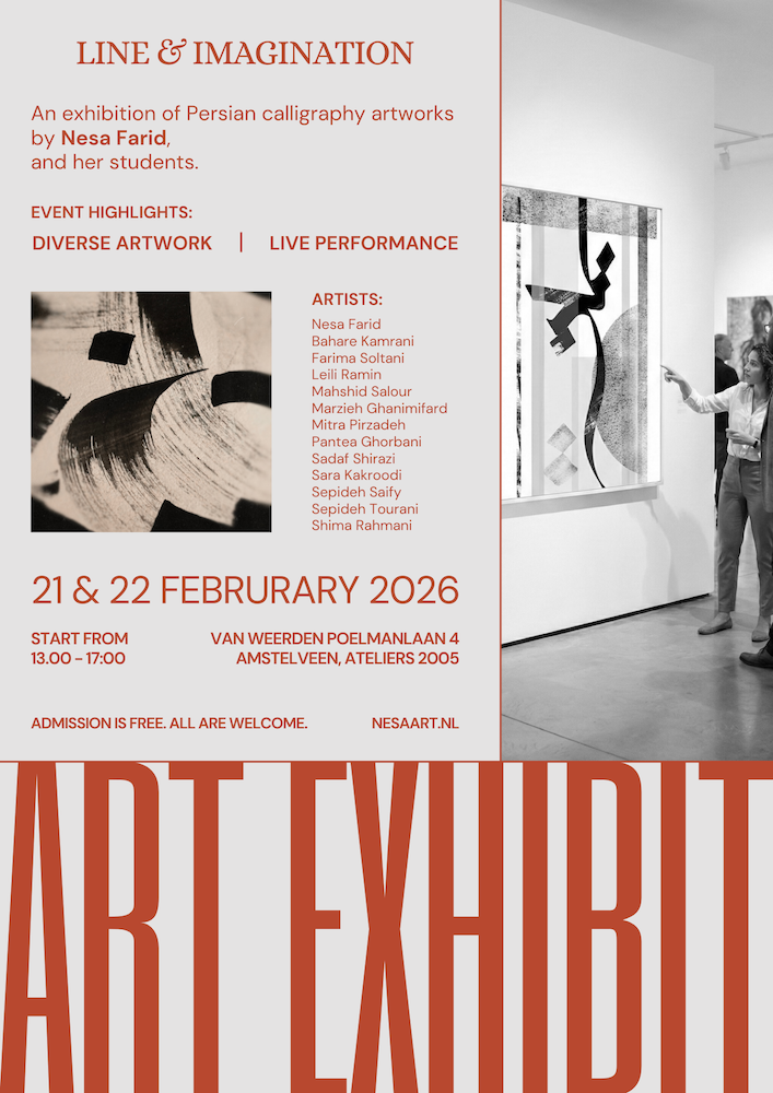 Exhibition Flyer Nesa Farid